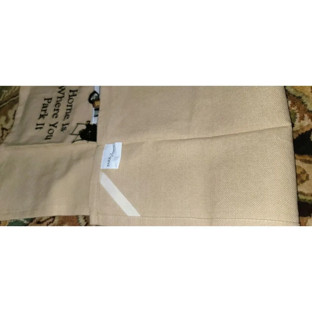 Embroidered RV Camper Dish/ Tea Towel Black Bears Smokies *NEW Home is Where You